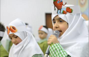 مهد قرآن شکوفه‌ها