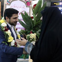 بازگشت محمدحسن موحدی، نفر دوم شانزدهمین دوره مسابقات بین‌المللی قرآن تونس به میهن اسلامی