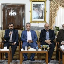  لقاء سماحة حجة الإسلام والمسلمين السيد عبد العظيم الحسيني (عليه السلام)، مع حفظة القرآن الكريم