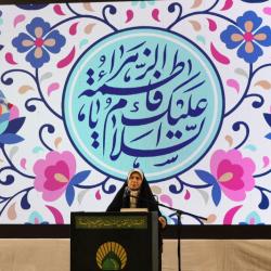 محفل جلوه‌های حضرت زهرا (س) در قرآن - 1404/09/20- عکس : حافظ کل قرآن کریم مهدیه نیکویی