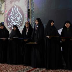 محفل جلوه‌های حضرت زهرا (س) در قرآن - 1404/09/20- عکس : حافظ کل قرآن کریم مهدیه نیکویی