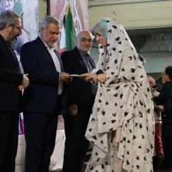 محفل جلوه‌های حضرت زهرا (س) در قرآن - 1404/09/20- عکس : حافظ کل قرآن کریم مهدیه نیکویی