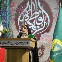 محفل جلوه‌های حضرت زهرا (س) در قرآن - 1404/09/20- عکس : حافظ کل قرآن کریم مهدیه نیکویی