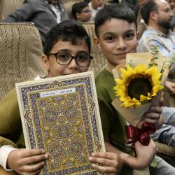 تصاویری از صد و پنجمین آیین اختتامیه کلاس‌های آموزش قرآن - ۱۴۰4/۰۸/۰7