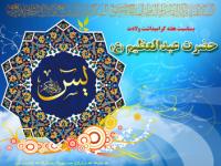اجرای طرح قرآنی هزاران شاخه یاسین نثار حضرت عبدالعظیم‌(ع) 